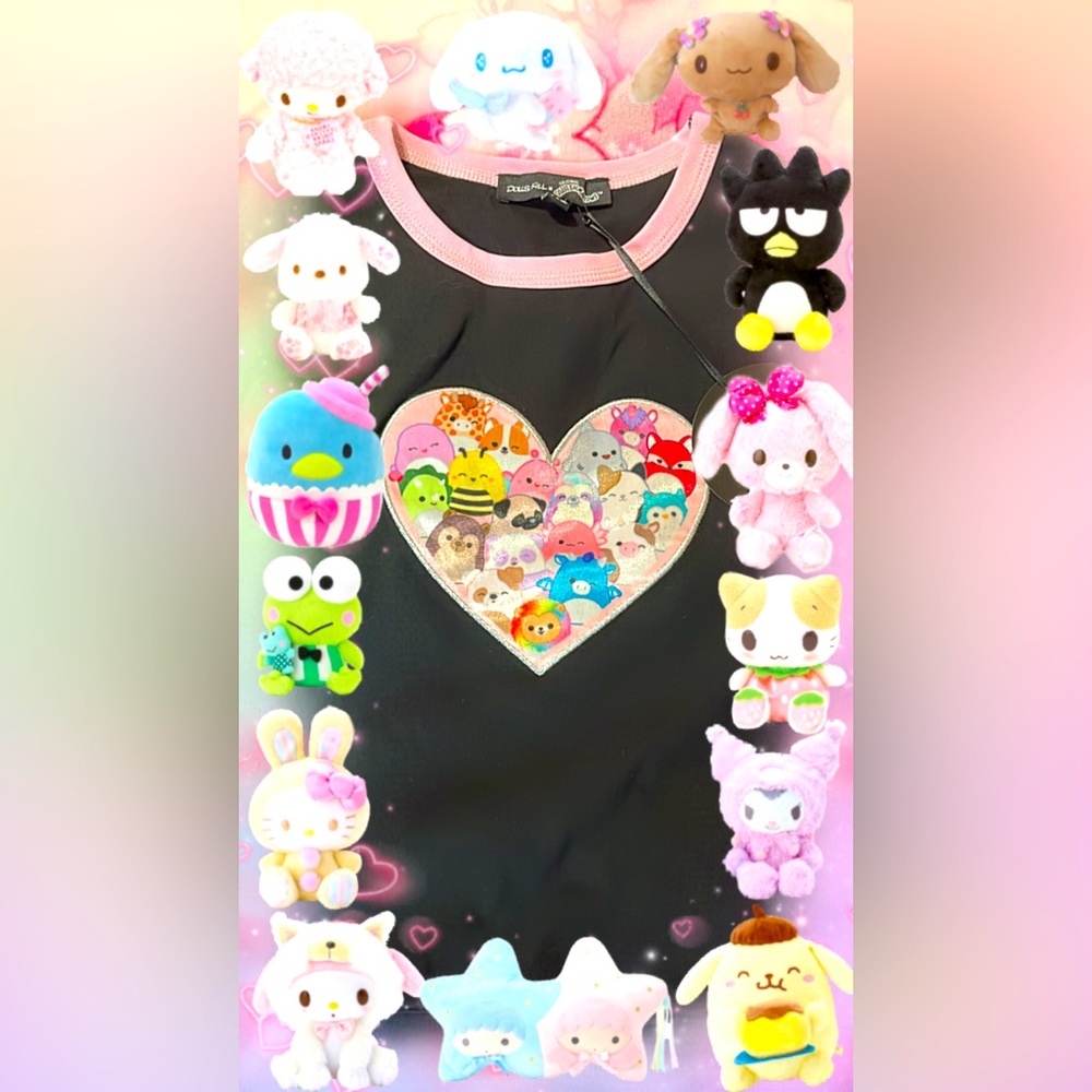Dolls kill squishmallows collab set super rare💖💕💖💕